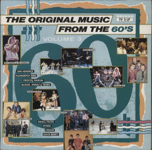 Various-60s & 70s The Original Music From The 60's 2-LP vinyl record set (Double LP Album) Dutch SVA2LTH834080