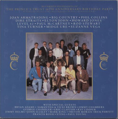 Various-60s & 70s The Prince's Trust 10th Anniversary Birthday Party vinyl LP album (LP record) UK SVALPTH663606