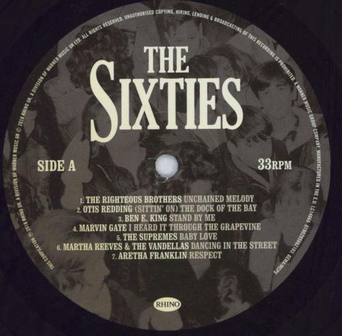Various-60s & 70s The Sixties 2-LP vinyl record set (Double LP Album) UK SVA2LTH819215