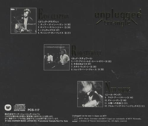 Various-60s & 70s Unplugged Triangle CD album (CDLP) Japanese SVACDUN133280