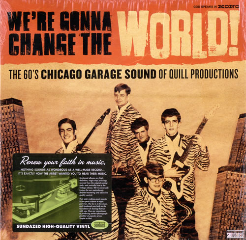 Various-60s & 70s We're Gonna Change The World! - Yellow Vinyl vinyl LP album (LP record) US SVALPWE480981