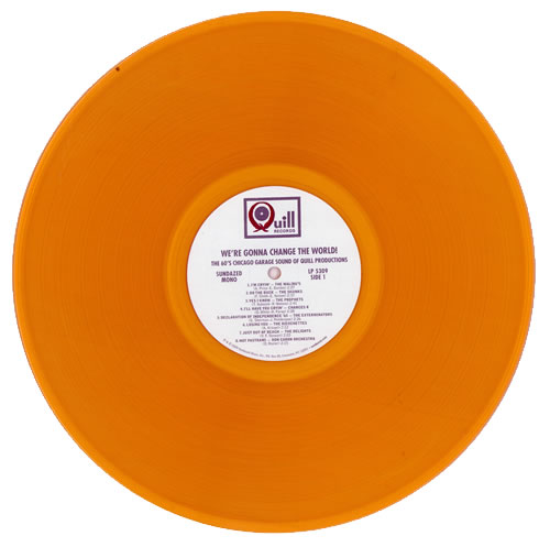Various-60s & 70s We're Gonna Change The World! - Yellow Vinyl vinyl LP album (LP record) US SVALPWE480981