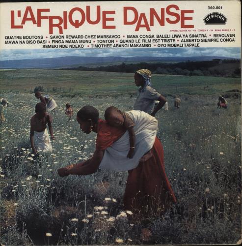 Various-Afrobeat L'Afrique Danse Vol.1 vinyl LP album (LP record) French 76TLPLA881293