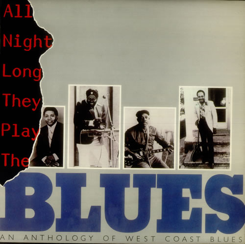 Various-Blues & Gospel All Night Long They Play The Blues vinyl LP album (LP record) UK V-BLPAL545748