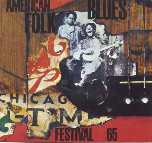 Various-Blues & Gospel American Folk Blues Festival 1965 - Autographed tour programme German V-BTRAM806553