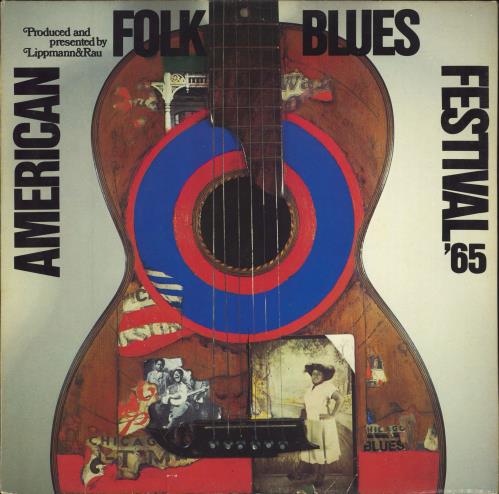 Various-Blues & Gospel American Folk Blues Festival '65 - Studio Session vinyl LP album (LP record) German V-BLPAM782036
