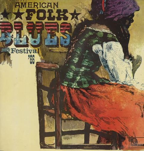 Various-Blues & Gospel American Folk Blues Festival '66 vinyl LP album (LP record) UK V-BLPAM375749