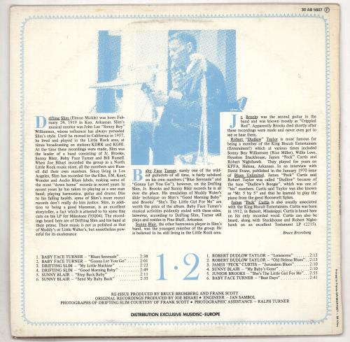 Various-Blues & Gospel Arkansas Blues vinyl LP album (LP record) French V-BLPAR737824