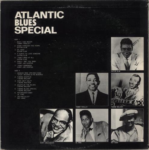 Various-Blues & Gospel Atlantic Blues Special vinyl LP album (LP record) Japanese V-BLPAT535704