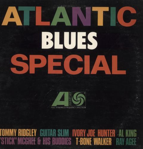Various-Blues & Gospel Atlantic Blues Special vinyl LP album (LP record) Japanese V-BLPAT741201