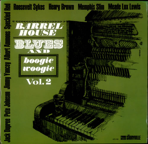 Various-Blues & Gospel Barrel House Blues And Boogie Woogie - Vol.2 vinyl LP album (LP record) German V-BLPBA528433
