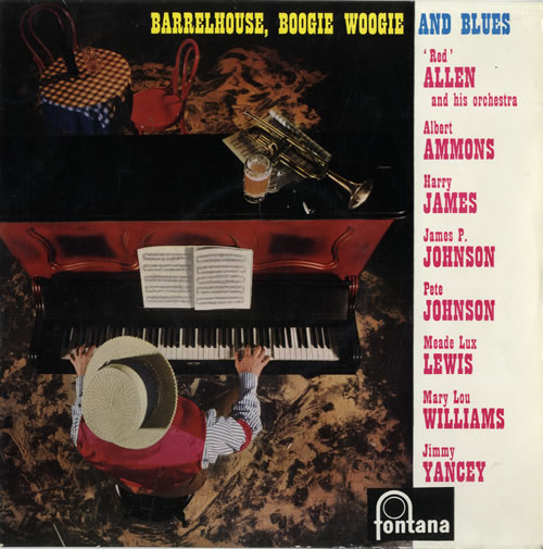 Various-Blues & Gospel Barrelhouse, Boogie Woogie And Blues 10" vinyl single (10 inch record) UK V-B10BA562654