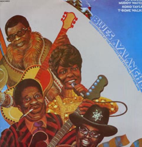 Various-Blues & Gospel Blues Avalanche 2-LP vinyl record set (Double LP Album) Italian V-B2LBL271808