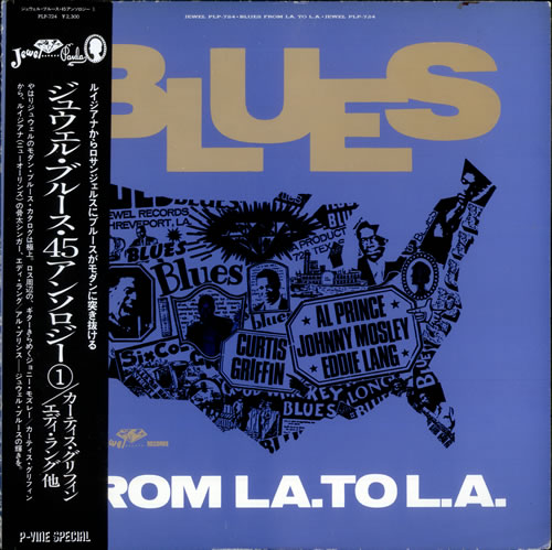 Various-Blues & Gospel Blues From La. To L.A. vinyl LP album (LP record) Japanese V-BLPBL528072