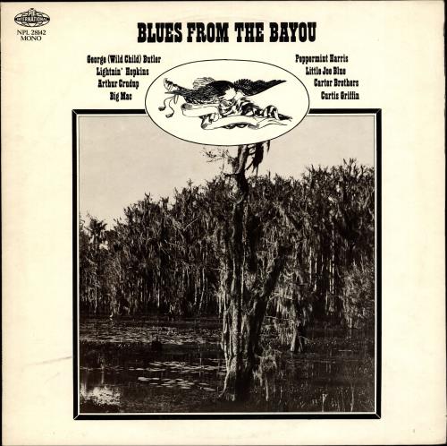 Various-Blues & Gospel Blues From The Bayou vinyl LP album (LP record) UK V-BLPBL693688