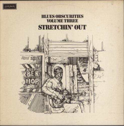 Various-Blues & Gospel Blues Obscurities Volume Three: Stretchin' Out vinyl LP album (LP record) UK V-BLPBL781084