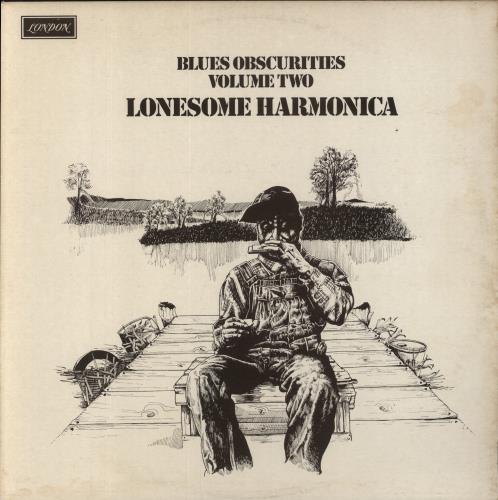 Various-Blues & Gospel Blues Obscurities Volume Two: Lonesome Harmonica - Test Pressing vinyl LP album (LP record) UK V-BLPBL863127