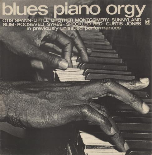 Various-Blues & Gospel Blues Piano Orgy vinyl LP album (LP record) UK V-BLPBL864947