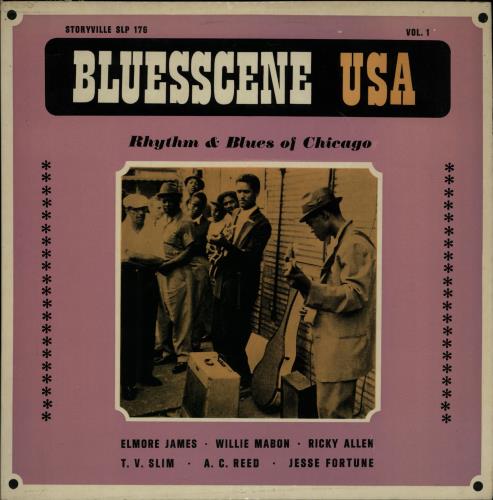 Various-Blues & Gospel Bluesscene USA: Rhythm & Blues Of Chicago vinyl LP album (LP record) UK V-BLPBL648441