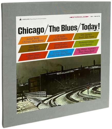 Various-Blues & Gospel Chicago / The Blues / Today! - Vol. 1, 2 & 3 - 180gm Vinyl 3-LP vinyl record set (Triple LP Album) UK V-B3LCH869104