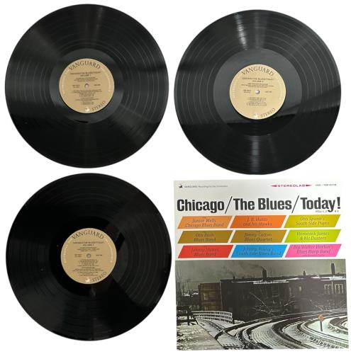 Various-Blues & Gospel Chicago / The Blues / Today! - Vol. 1, 2 & 3 - 180gm Vinyl 3-LP vinyl record set (Triple LP Album) UK V-B3LCH869104