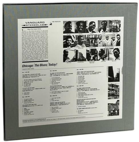 Various-Blues & Gospel Chicago / The Blues / Today! - Vol. 1, 2 & 3 - 180gm Vinyl 3-LP vinyl record set (Triple LP Album) UK V-B3LCH869104
