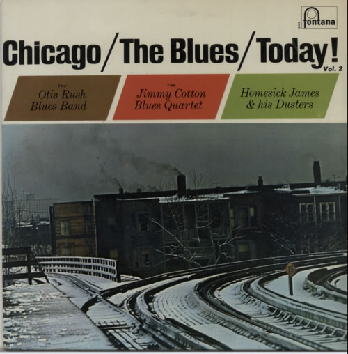 Various-Blues & Gospel Chicago / The Blues / Today! Vol. 2 vinyl LP album (LP record) UK V-BLPCH603018