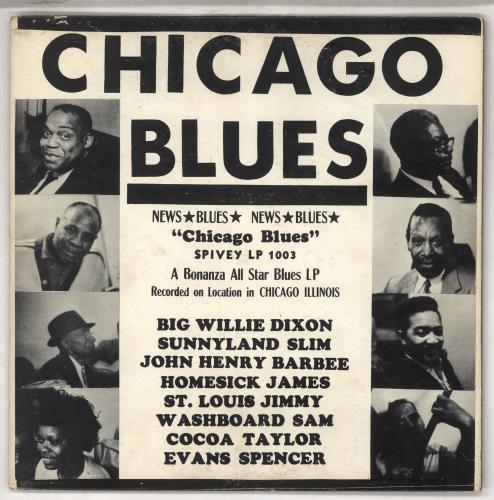 Various-Blues & Gospel Chicago Blues vinyl LP album (LP record) US V-BLPCH737704