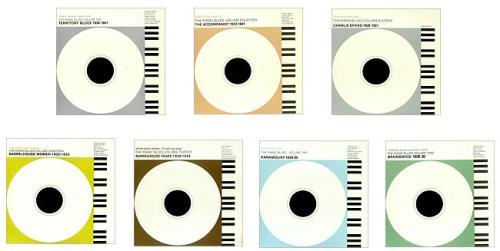 Various-Blues & Gospel Collection Of Eight Volumes - Piano Blues vinyl LP album (LP record) UK V-BLPCO447902