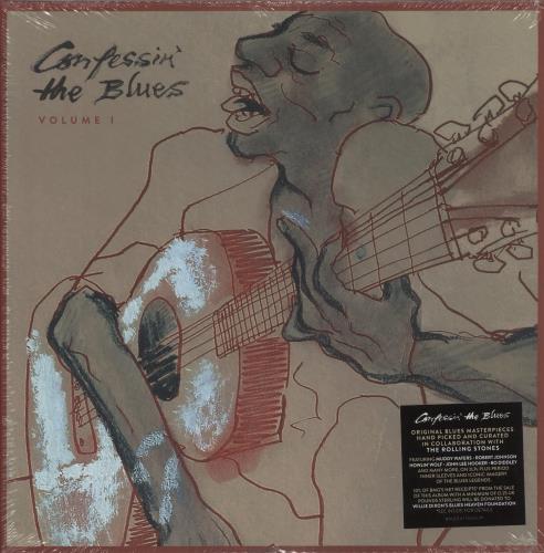 Various-Blues & Gospel Confessin' The Blues - Volume 1 - Sealed 2-LP vinyl record set (Double LP Album) UK V-B2LCO880855