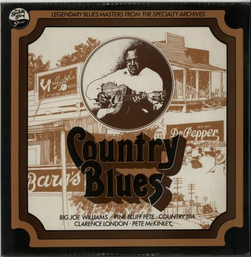Various-Blues & Gospel Country Blues vinyl LP album (LP record) UK V-BLPCO655654