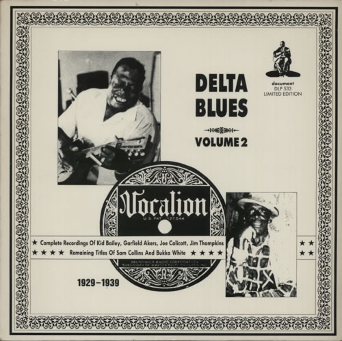 Various-Blues & Gospel Delta Blues Volume 2 vinyl LP album (LP record) Austrian V-BLPDE615939