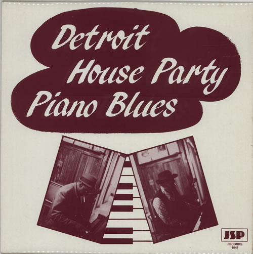 Various-Blues & Gospel Detroit House Party Piano Blues vinyl LP album (LP record) UK V-BLPDE611660