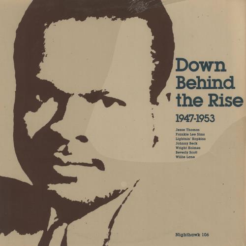 Various-Blues & Gospel Down Behind The Rise 1947-1953 vinyl LP album (LP record) US V-BLPDO753266