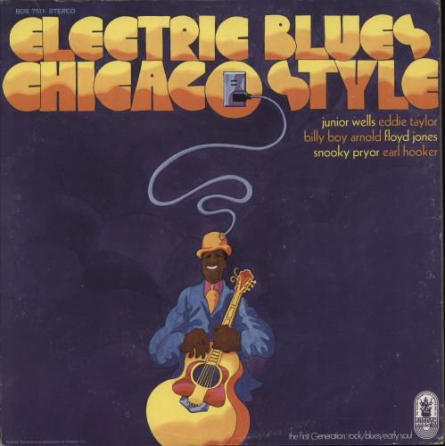 Various-Blues & Gospel Electric Blues Chicago Style vinyl LP album (LP record) US V-BLPEL727901