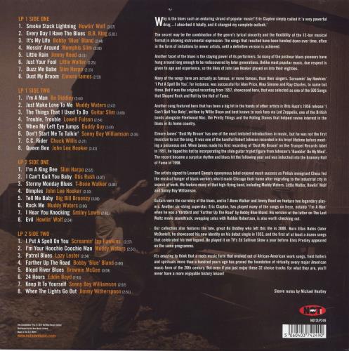 Various-Blues & Gospel Essential Blues Anthology 2-LP vinyl record set (Double LP Album) UK V-B2LES803499