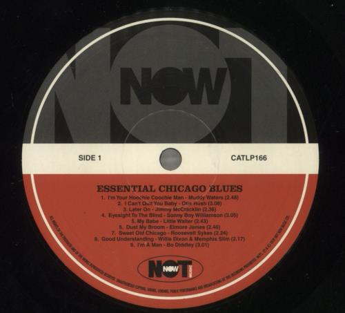 Various-Blues & Gospel Essential Chicago Blues vinyl LP album (LP record) UK V-BLPES803625