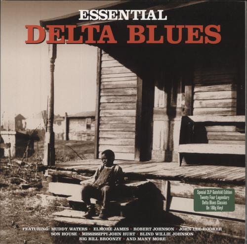 Various-Blues & Gospel Essential Delta Blues - 180 Gram Vinyl 2-LP vinyl record set (Double LP Album) UK V-B2LES811863