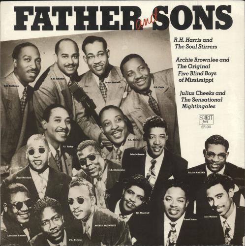 Various-Blues & Gospel Father And Sons vinyl LP album (LP record) US V-BLPFA727535