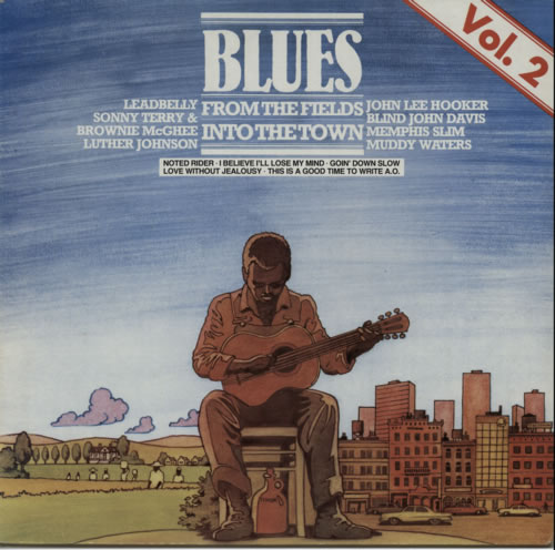 Various-Blues & Gospel From The Fields Into The Town Vol. 2 vinyl LP album (LP record) German V-BLPFR619765