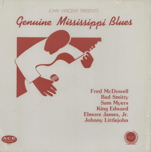 Various-Blues & Gospel Genuine Mississippi Blues vinyl LP album (LP record) US V-BLPGE614223