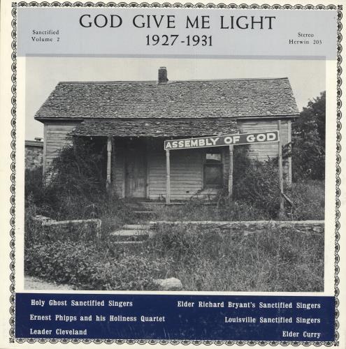 Various-Blues & Gospel God Give Me Light 1927-1931 vinyl LP album (LP record) US V-BLPGO708858