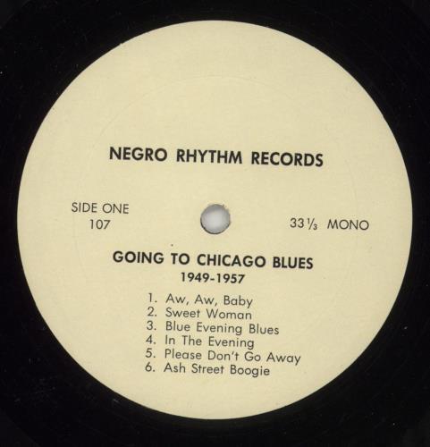 Various-Blues & Gospel Goin' To Chicago Blues! 1949 - 1957 vinyl LP album (LP record) US V-BLPGO864942