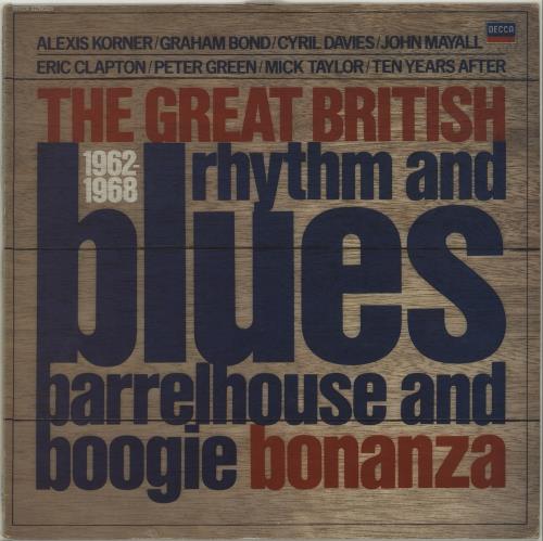 Various-Blues & Gospel Great British Rhythm And Blues Barrelhouse & Boogie Bonanza vinyl LP album (LP record) UK V-BLPGR499101