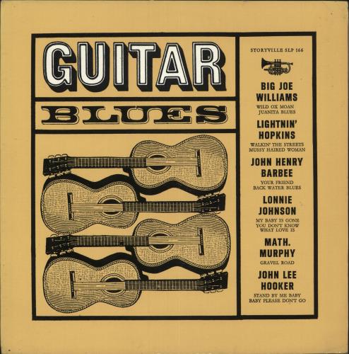 Various-Blues & Gospel Guitar Blues vinyl LP album (LP record) UK V-BLPGU737688