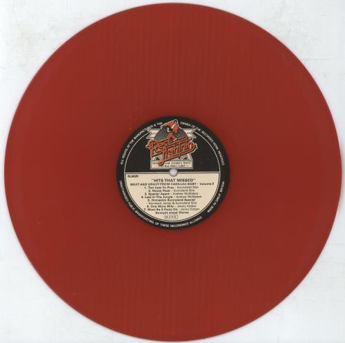 Various-Blues & Gospel Hits That Missed - Red Vinyl vinyl LP album (LP record) UK V-BLPHI797477