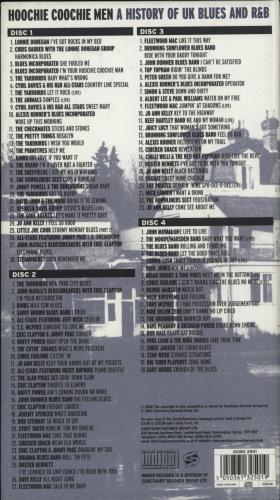 Various-Blues & Gospel Hoochie Coochie Men (A History Of UK Blues And R&B) 4-CD album set UK V-B4CHO868227
