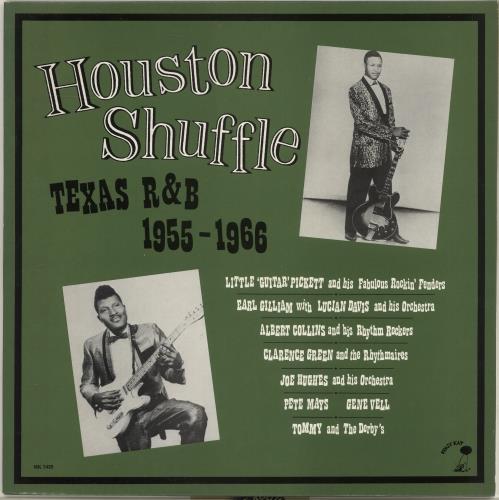 Various-Blues & Gospel Houston Shuffle - Texas R&B 1955-1966 vinyl LP album (LP record) UK V-BLPHO706760