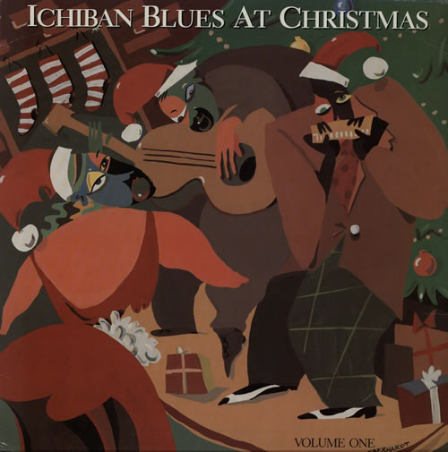 Various-Blues & Gospel Ichiban Blues At Christmas Volume One vinyl LP album (LP record) US V-BLPIC577997