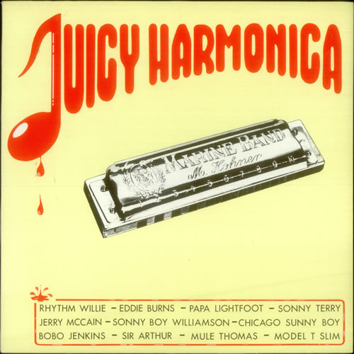 Various-Blues & Gospel Juicy Harmonica vinyl LP album (LP record) Dutch V-BLPJU546264